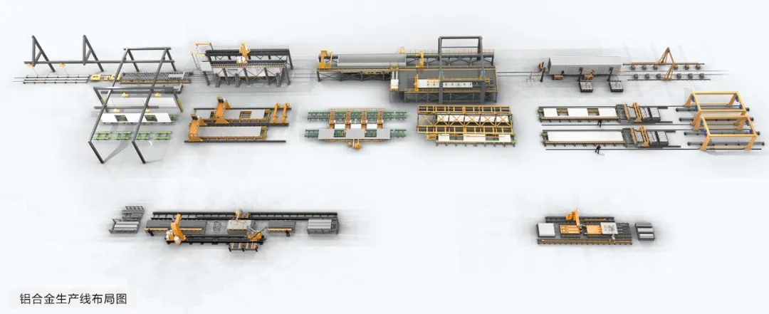Aluminum alloy van production line